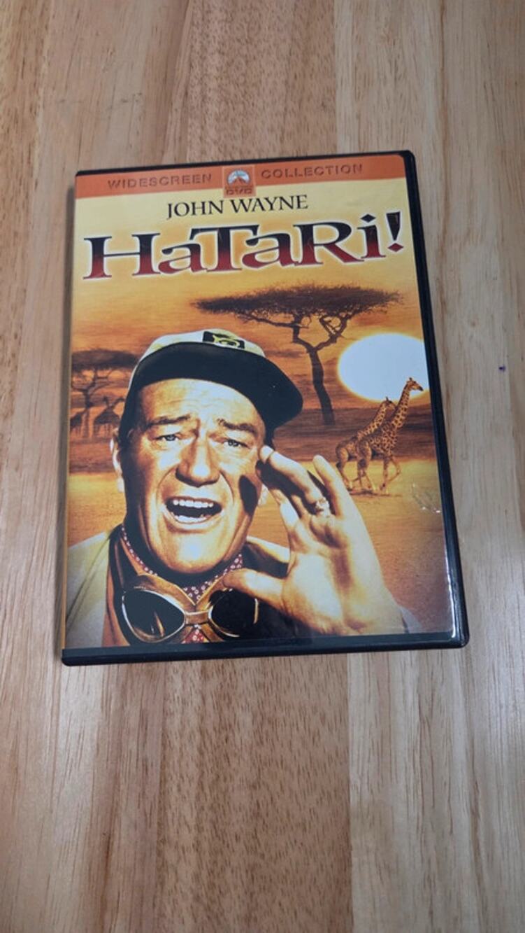 Hatari! DVD John Wayne Paramount Widescreen Collection 1962 Classic